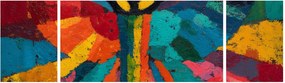 Obraz - Malowany anioł (170x50 cm)