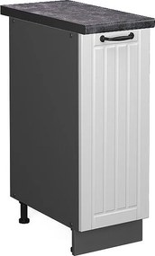 Szafka apteczna biały domek wiejski 30x60x82 fame-line