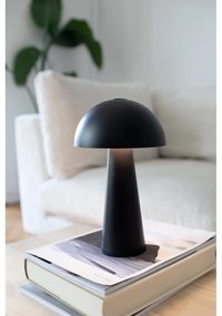 Czarna lampa stołowa LED (wys. 26,5 cm) Fungi – Markslöjd
