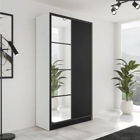 Szafa EDEN 2D M4 Biało-Czarna