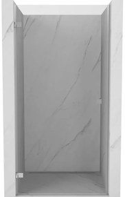 Mexen Lunar-B drzwi prysznicowe uchylne lewe 90 cm, transparent, chrom - 832-090-000-01-00-L