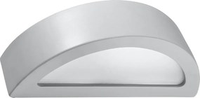 Szary ceramiczny kinkiet półokrągły - 4X EX715 W4-G40