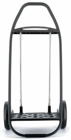 Rolser Torba na kółkach Com Tweed 8 Black Tube,szara