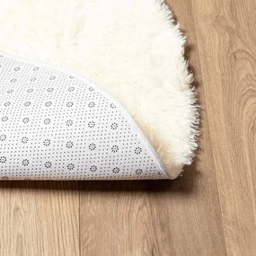 Kremowy dywan okrągły 160x160 R9-T64