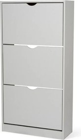 Szara uchylna szafka na buty 60x118x24 cm Stelo – Bonami Essentials