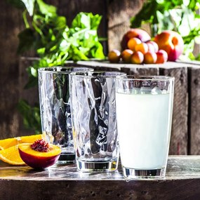 Bormioli Rocco Zestaw 3 szklanek na long drink Diamond 470 ml, 470 ml