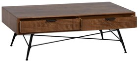 Brązowy stolik 60x120 cm Lagom – Ixia