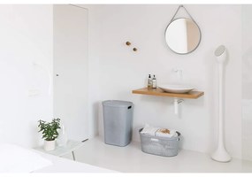 Szary kosz na pranie Curver Infinity, 40 l