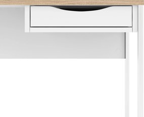 Białe biurko z szufladą Function Plus 1S