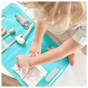 Tooky toy zestaw małego dentysty walizka lekarza 19 el. fsc
