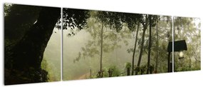 Obraz porannej mgły (170x50 cm)
