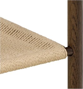 Szafka nocna w dekorze dębu w ciemnym naturalnym kolorze Monfort – Actona