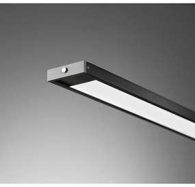 Czarna metalowa lampa wisząca LED ze ściemniaczem Metz – Fischer &amp; Honsel