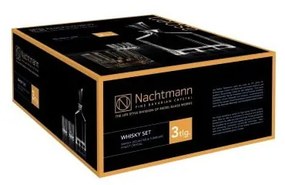 Zestaw karafki i 2 szklanek do whisky ze szkła kryształowego Nachtmann Aspen