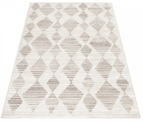Dywan poliestrowy Berber romby 200 cm x 290 cm