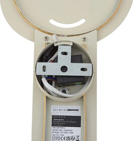 Dziecięca lampa ścienna beżowa z LED z 3-stopniowym ściemnianiem - Gigi Żyrafa