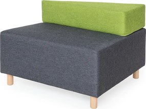 Sofa modułowa z oparciem do szkoły ZigZag