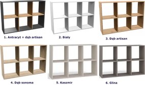 Regał na zabawki do pokoju dziecka antracyt L0-D30