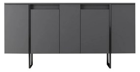 Szafka Luxe Anthracite and Black