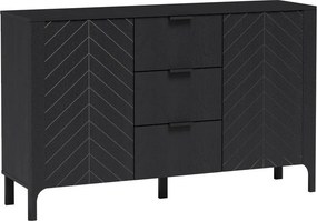 Komoda ALICANTE 153 cm do Salonu Sypialni Czarny