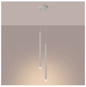 Kremowa lampa wisząca ø 15 cm Fideus – Nice Lamps