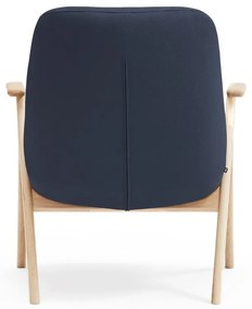 Ciemnoniebieski fotel Dins – Teulat