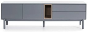 Niebieska/szara szafka pod TV 180x56 cm Corvo – Teulat