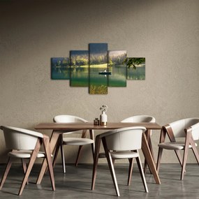 Obraz jeziora (125x70 cm)