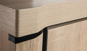 Witryna regał na książki dąb sonoma - Rectano 22X