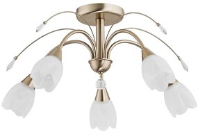 Lampa sufitowa BASTER 5xE14/10W/230V złota