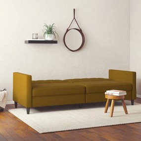 Żółta rozkładana sofa 82 cm Hartford – Støraa