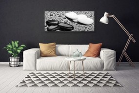 Obraz na płótnie Deszcz na Gładkich Kamieniach