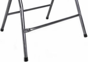 stół składany, stół bistro wraz z elastycznym pokrowcem 80 x 80 x 110 cm