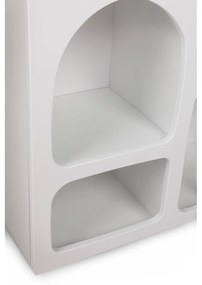 Biała wielopoziomowa półka 120 cm Lorin – Kalune Design