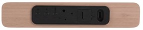 Budzik cyfrowy z ładowarką bezprzewodową Retro Flat LED – Karlsson