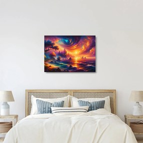 Obraz na szkle - Magiczny świat (70x50 cm)