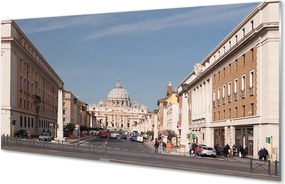 Panel Szklany Zabytkowe Ulice Rzymu