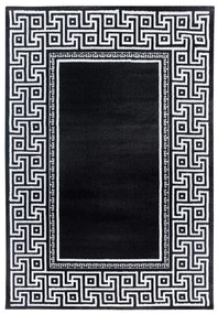 Dywan nowoczesny Parma klasyczny czarno-kremowy 240 cm x 340 cm