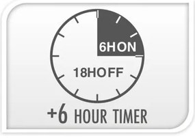 Bożonarodzeniowa świecąca gwiazda do zawieszenia biały 60 cm, LED, z timerem