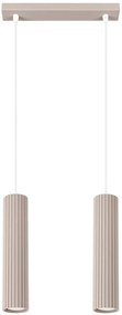 Podwójna lampa wisząca taupe  S6-L02