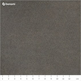 Ciemnobrązowy fotel ze sztucznej skóry Scandic Rate