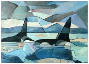 Obraz - Orka (70x50 cm)