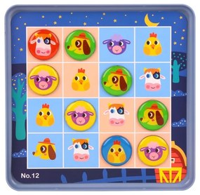 Tooky toy gra sudoku dla dzieci wersja farma