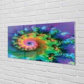 Panel szklany do Kuchni Modernistyczny Wzór Geometryczny