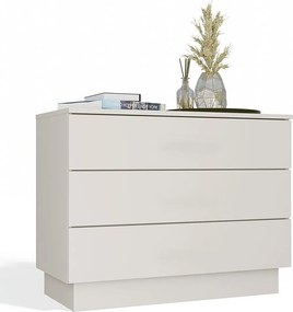 Komoda AMBER 3S | Kaszmir | 85x40x66 cm | 3 Szuflady