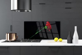 Szkło do Kuchni na Ścianę Subtelny Pączek Kwiatu