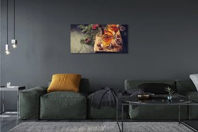 Obraz na płótnie Herbata z Goździkami i Pomarańczą