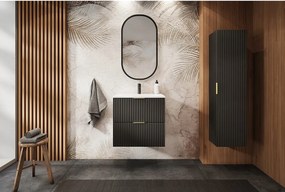 Szafka łazienkowa FLOW/MODERN 60 cm czarny