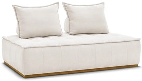 Biała sofa z materiału bouclé 175 cm Elisa – Bobochic Paris