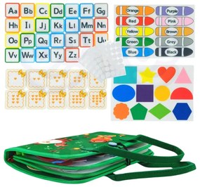 Woopie  edukacyjna książeczka walizka montessori -  edycja świąteczna